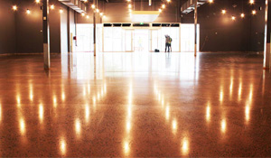 Stained Concrete Retail Floor Ballina