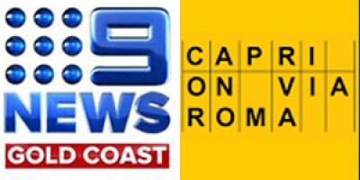 Capri On Via Roma Shopping Centre features on Gold Coasts Channel Nine News Capri On Via Roma Shopping Centre Gold Coast features on Channel Nine News