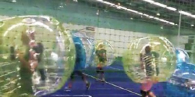 Transitions Staff Christmas Party 2014 Transitions Christmas Party 2014 Bubble Soccer