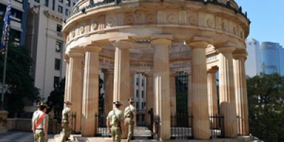 Anzac Square restoration Brisbane in the news with Transitions Honed Concrete Anzac Square Restoration Brisbane on Channel Ten News with Transitions Honed Concrete