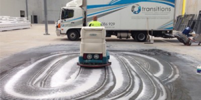 How to maintain a polished concrete floor How to maintain a polished concrete floor