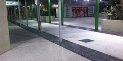 Honed Concrete Floor Shopping Centre Jimboomba
