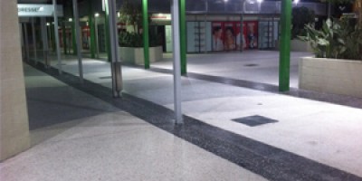 Honed Concrete Rectification Project of Jimboomba Junction Shopping Centre Honed Concrete Floor Shopping Centre Jimboomba