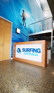 Polished Concrete Floors Surfing Australia High Performance Centre Gold Coast