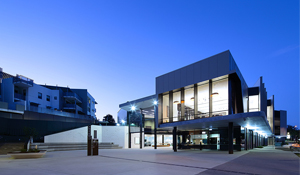 Honed Concrete floors at Helensvale Library on the Gold Coast