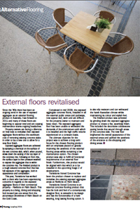 Transitions features in Flooring Magazine June/July 2015