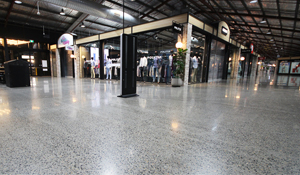 Transitions Polished Concrete floors at Fashion Spree in Sydney